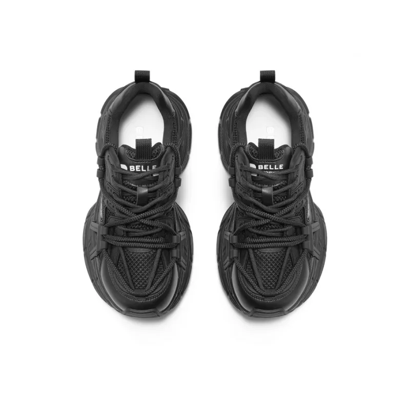 BELLE Wear-Resistant Slip-Resistant Low-Top Chunky Sneakers Women's-12
