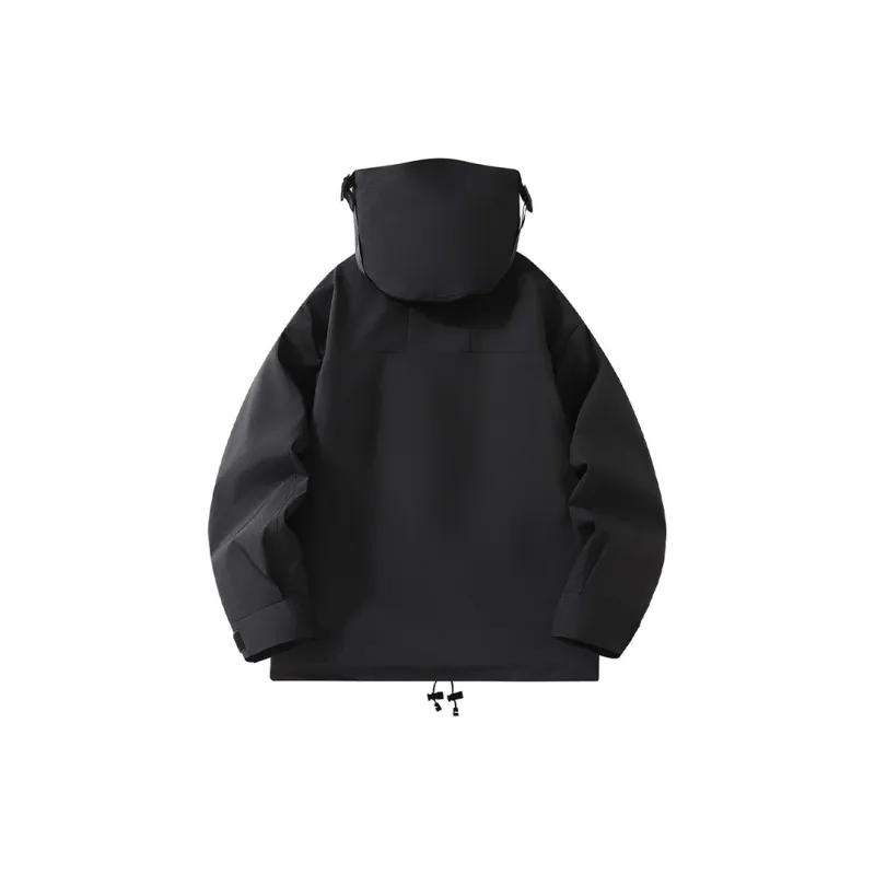 FASTFISH Water Resistant Windproof Warm Cold Resistant Windbreaker Jacket Unisex-2