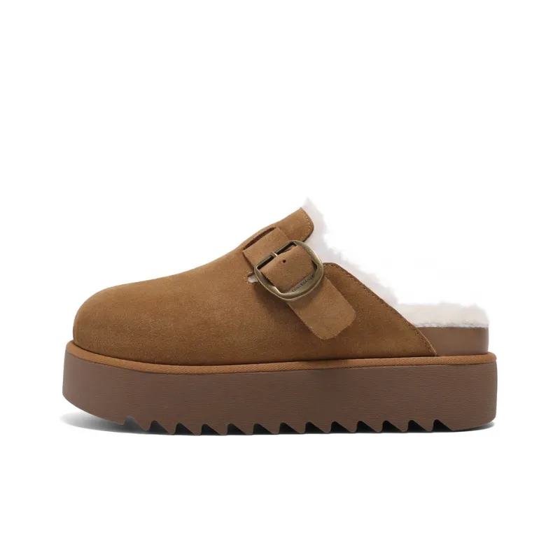 BELLE Rubber Sole Slip Resistant Wrap toe Slippers Women's-6