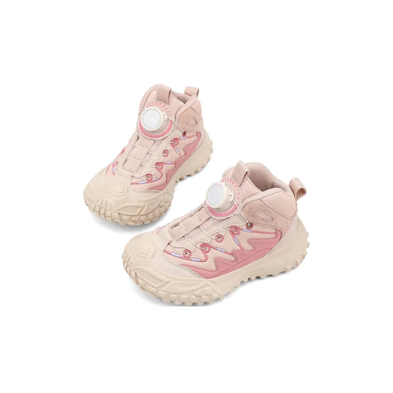 Jeep Slip-Resistant Cushioning Wear-Resistant Support Kids Lifestyle Shoes Snowflake Pink Kids'-4