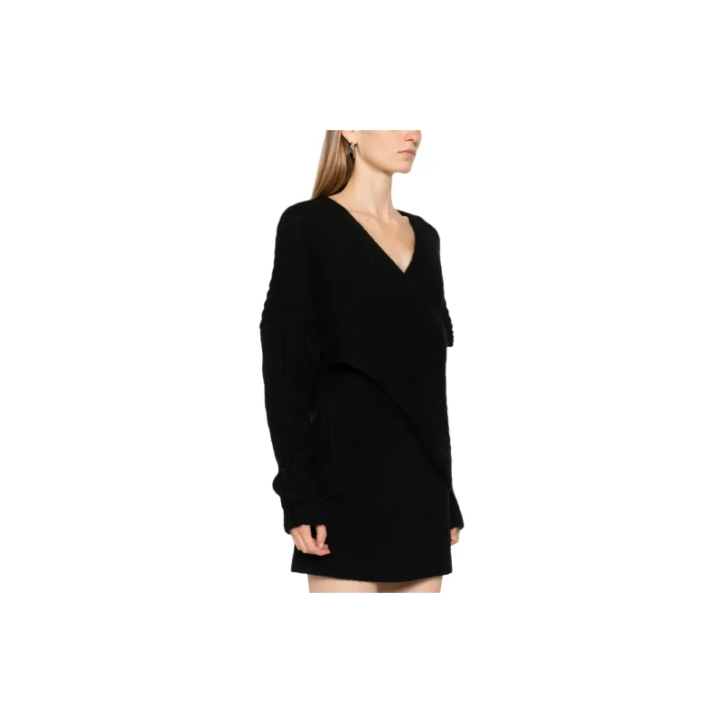 Twinset Crossover neck Sweater-3