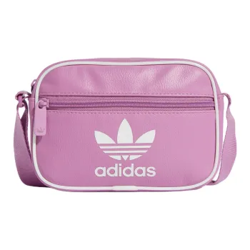 Adidas Originals ADICOLOR CLASSICS Polyurethane Shoulder Bag, Crossbody Bag Mini Unisex Pink Purple
