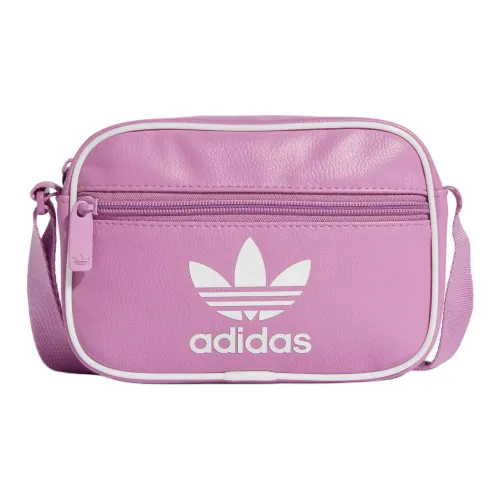 Adidas Originals ADICOLOR CLASSICS Polyurethane Shoulder Bag, Crossbody Bag Mini Unisex Pink Purple