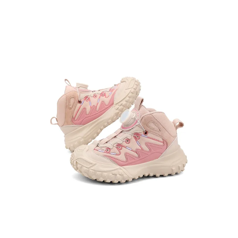 Jeep Slip-Resistant Cushioning Wear-Resistant Support Kids Lifestyle Shoes Snowflake Pink Kids'-6