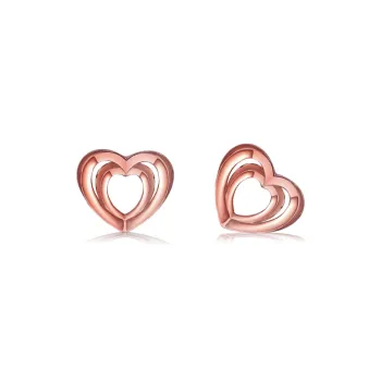 BYTHERE 18K Gold Stud Earrings Women's