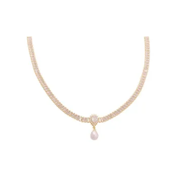 TUTAE Alloy Necklaces Women's Gold