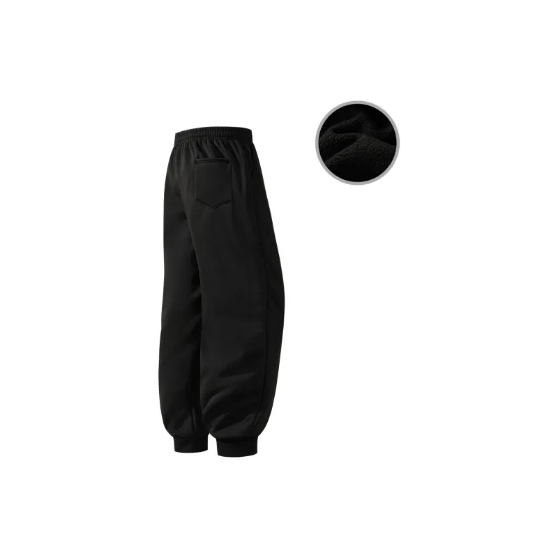 Small Columns Under The Sea Knitted Sports Pants Unisex-9