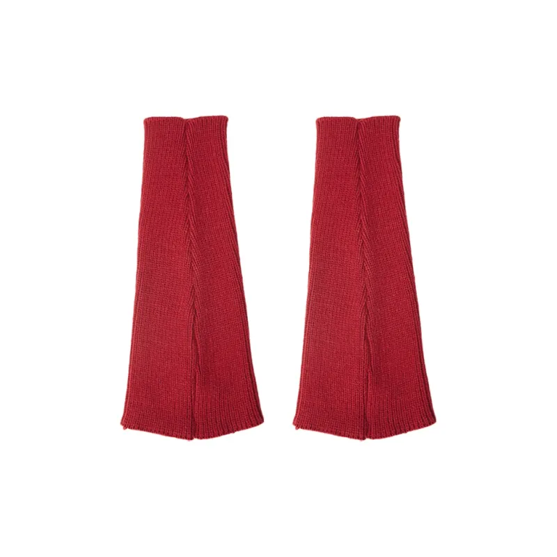 JIAZINI Knee High Socks Women's 1 Pack Red-3