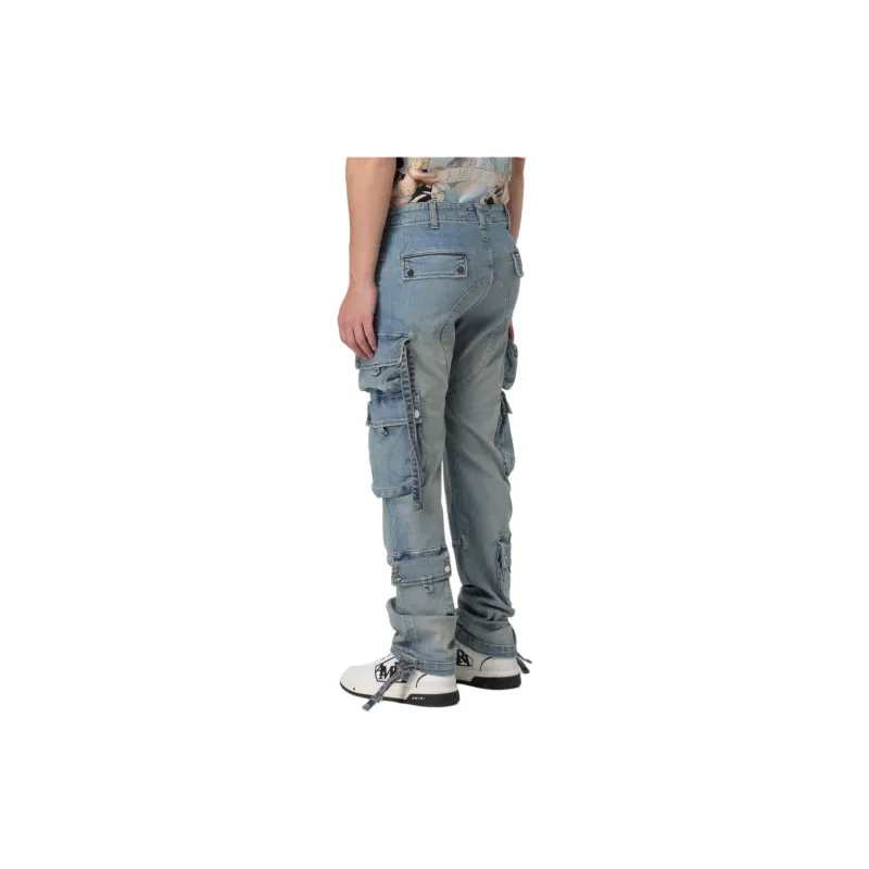 AMIRI Tactical Cargo Straight Jeans-4