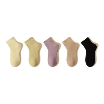 Temooues Mid Calf Socks Women's Combo Set