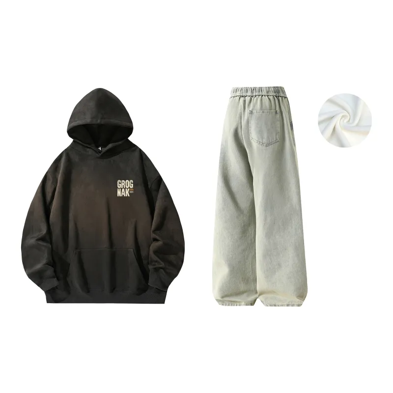 GROGNAK Sweatshirt Sets Unisex-55