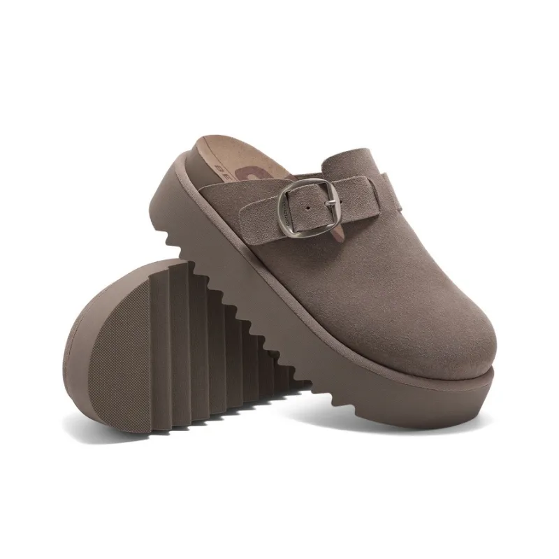 BELLE Rubber Sole Slip Resistant Wrap toe Slippers Women's-4