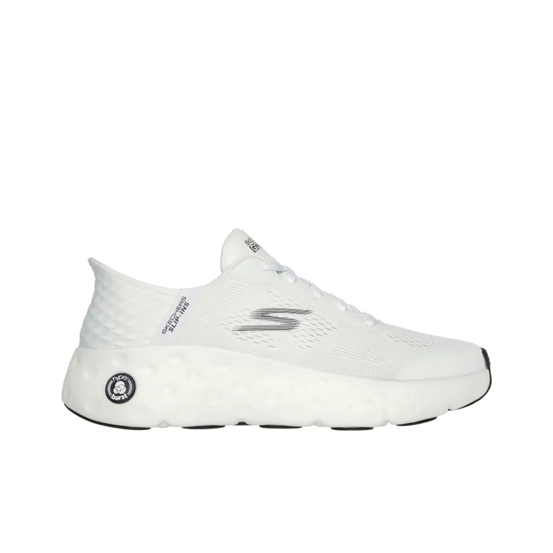 Skechers Slip Ins Shock Absorbers With Slip Resistant Features Low Top Casual Shoes Men's White-1