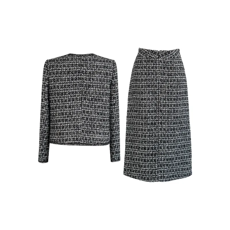 ROEYSHOUSE Skirt Set Women's Black-1