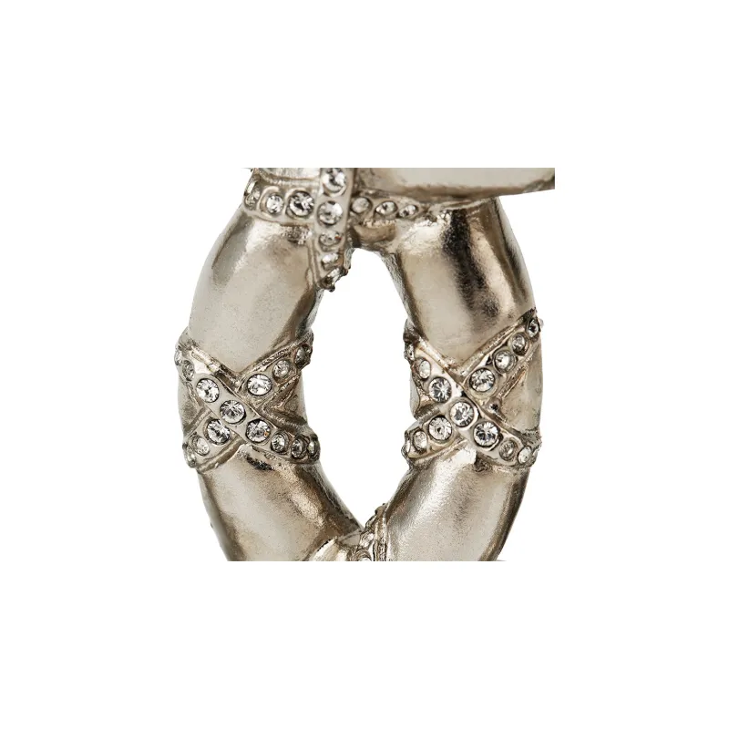 CHANEL Brooches Unisex Silver-3