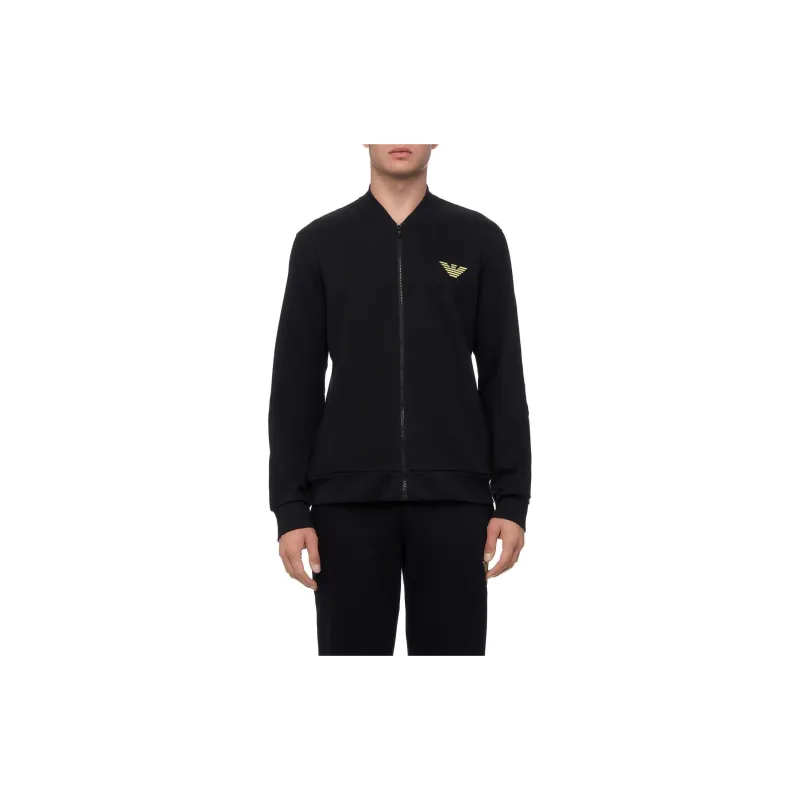 EMPORIO ARMANI FW24 Jackets Coats Men's Black-1