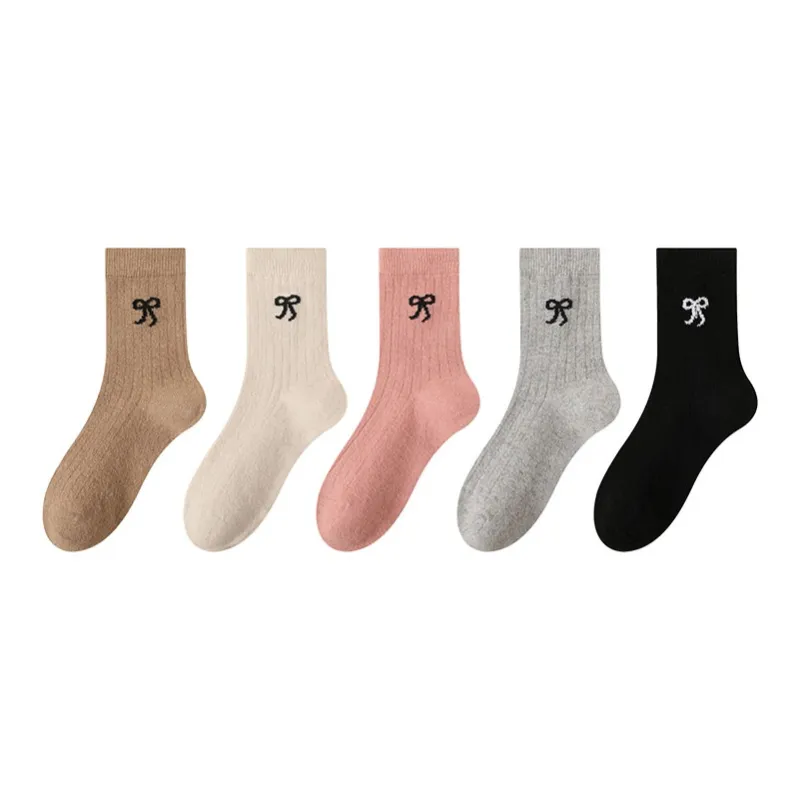 BONAS Mid-Calf Socks Women's Combo Set-10