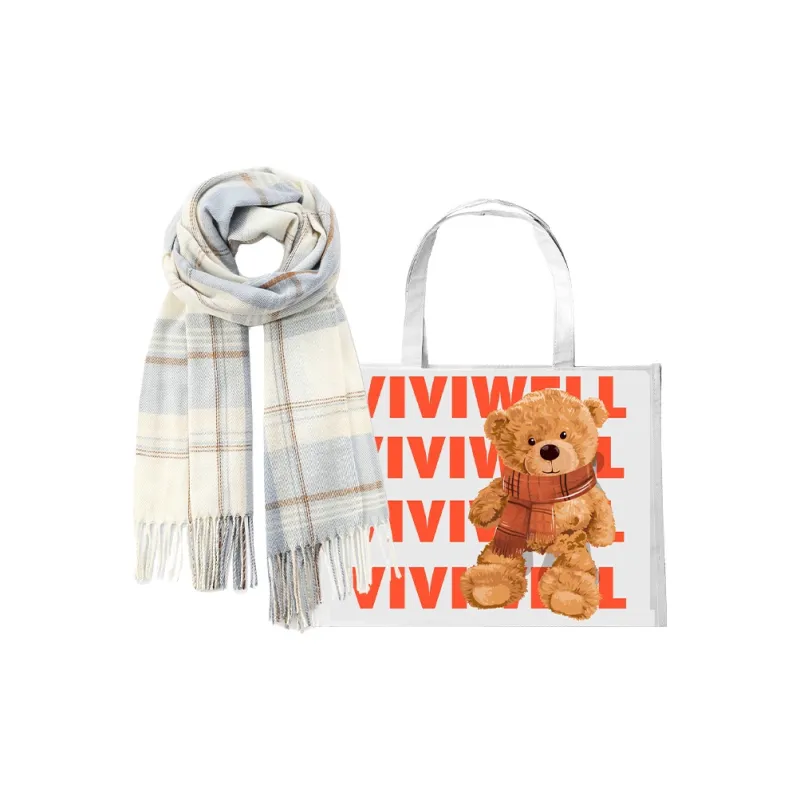 VIVIWELL Knit Scarves Unisex-0
