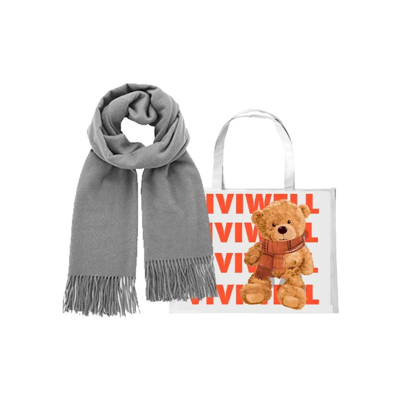 VIVIWELL Knit Scarves Unisex-3