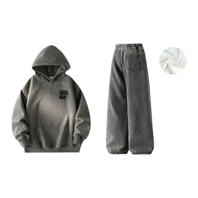 GROGNAK Sweatshirt Sets Unisex-53
