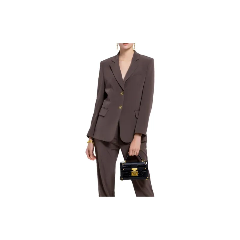 BESIONIA SS22 Suit Trouser Women's Coffee-4