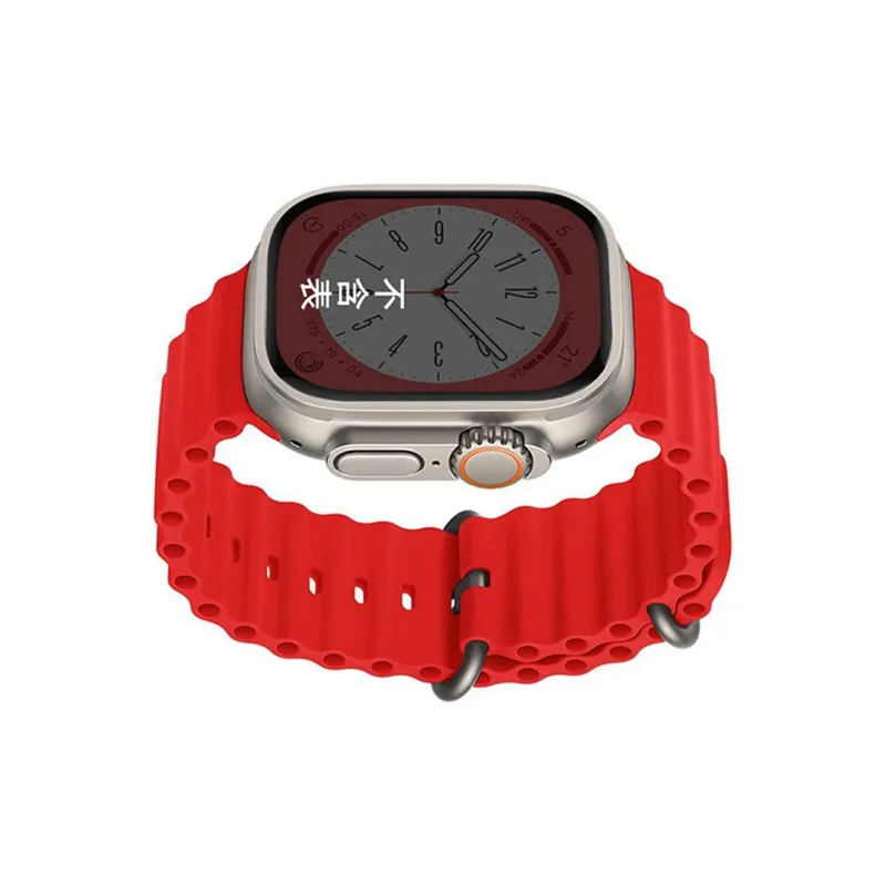 ZHENGGUANG Watch Band Apple Compatibility Silicone Material-4