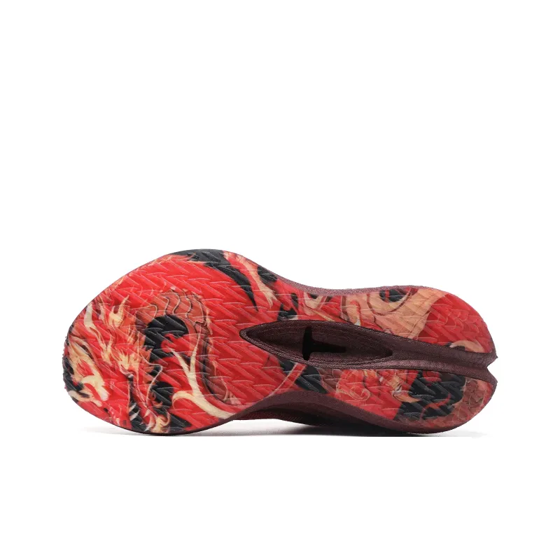TREEPERI Running Shoes Unisex Low Top Red/White-6