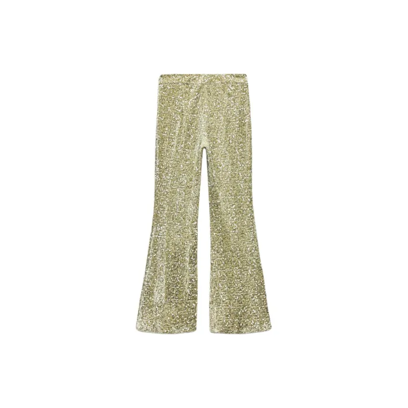 ZARA Casual Pants Women's Green-1