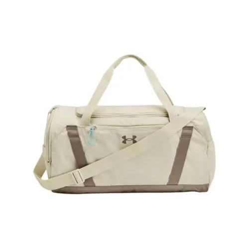 Under Armour Polyester Handbag Travel Bag Unisex Taupe