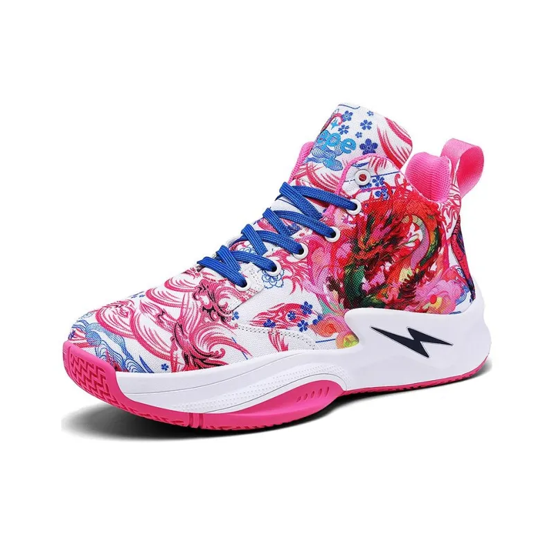 Pepe The Frog Slip Resistant And Abrasion Resistant Coverage Mid Top Basketball Shoes Unisex-1