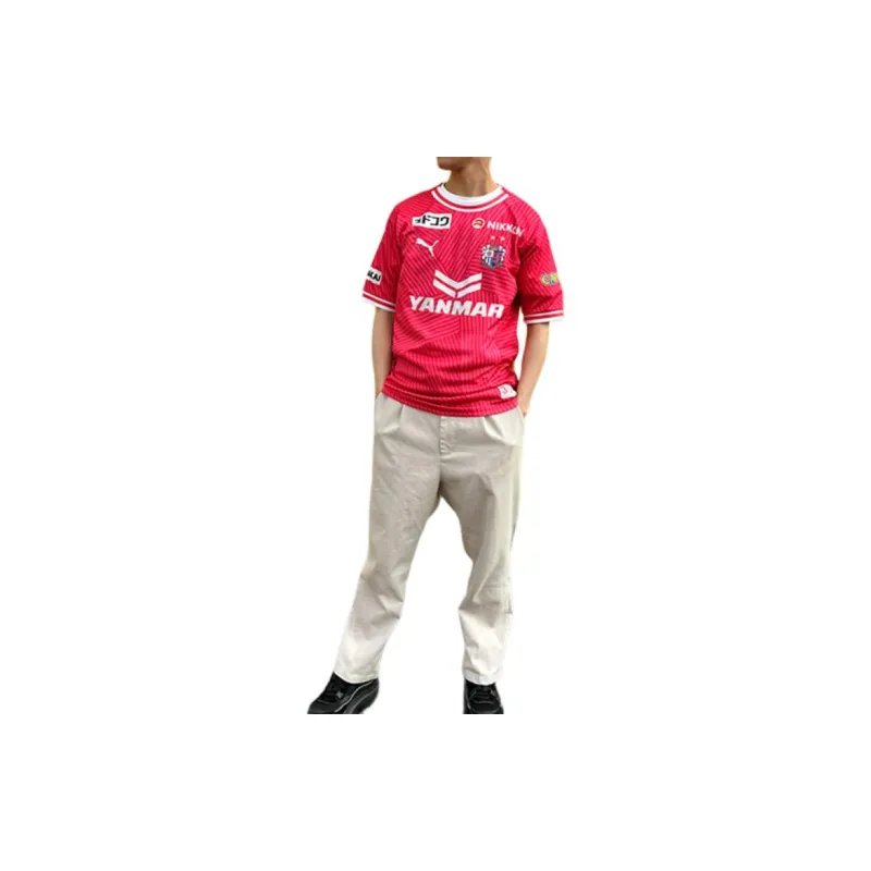 PUMA Soccer Jersey Men's Raspberry-2
