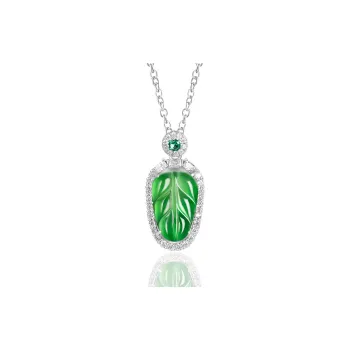 Jade Is Boundless Ice Type Jadeite Necklaces Unisex