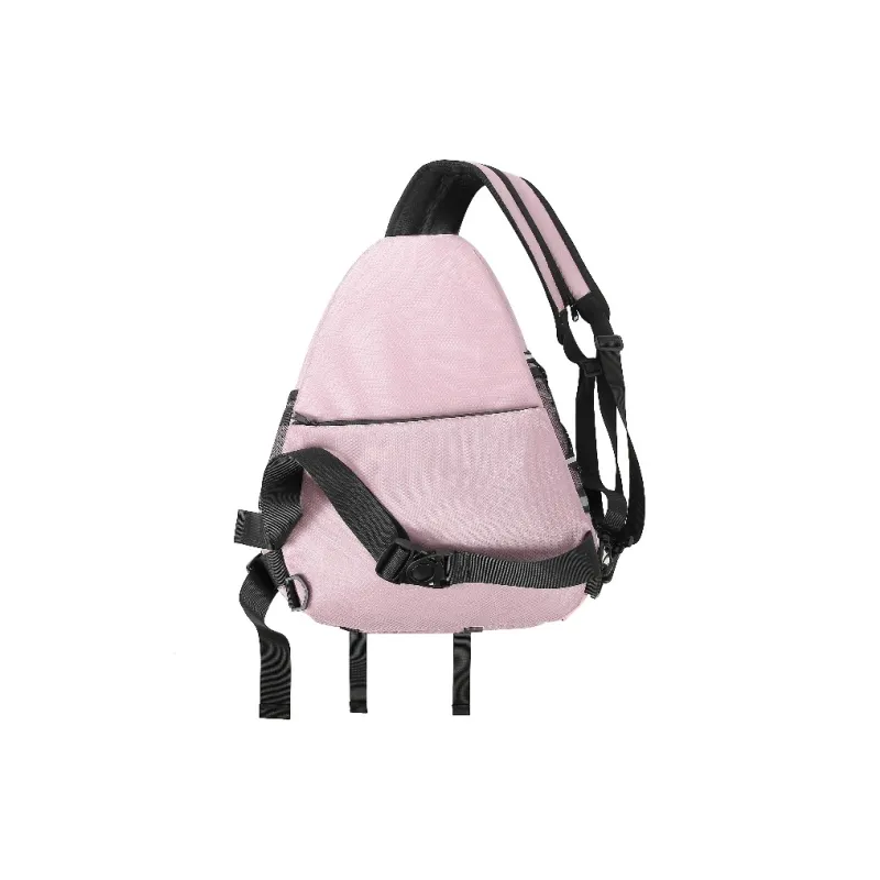 TANGCOOL Oxford Crossbody Bag, Shoulder Bag, Backpack Regular Unisex Black/Gray/Pink-7
