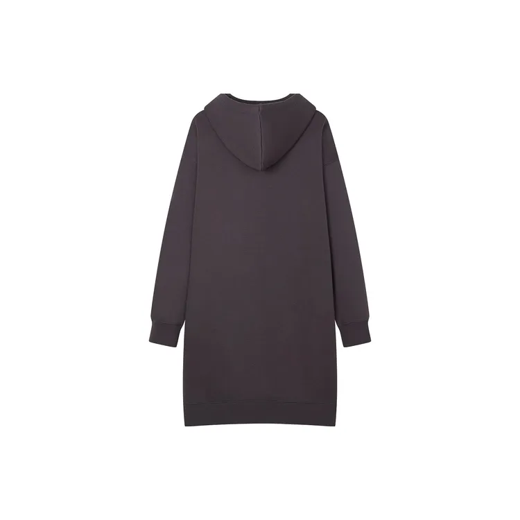 Teenie Weenie Long Sleeved Dress Women's Coal Gray-1
