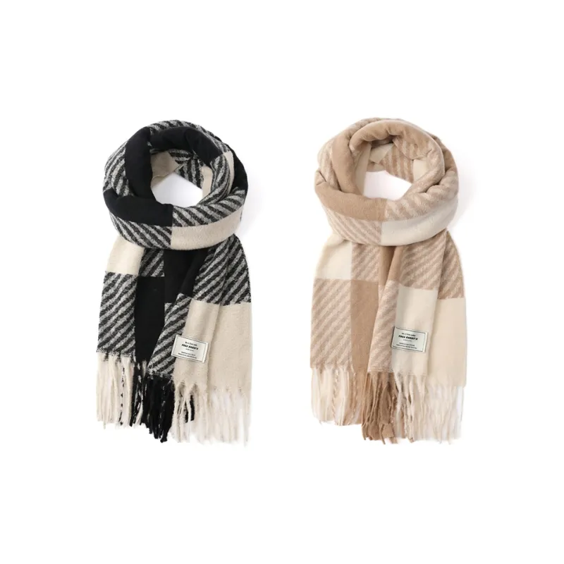 FREE RABBITⅡ Winter Advanced Sensory Versatile Warm Shawl Scarf Unisex-6