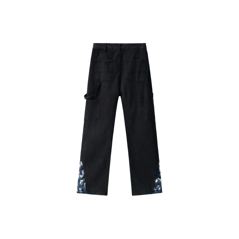 XINYINSU FW24 Jeans Unisex Black-1