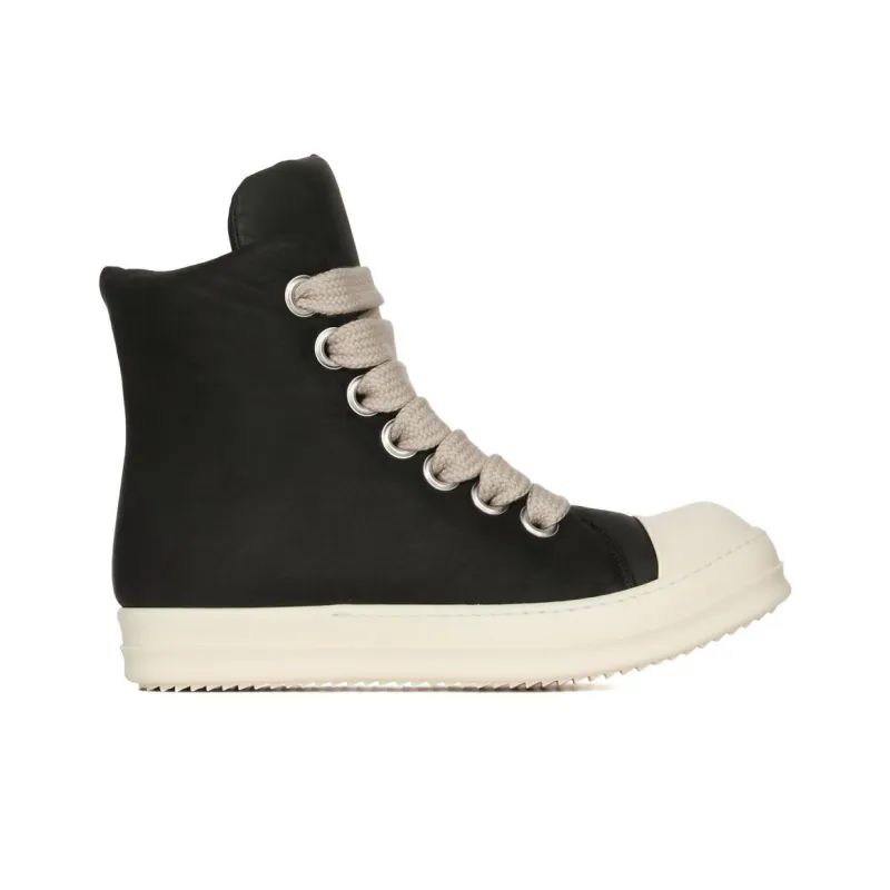 RICK OWENS Porterville Runway Jumbolaced Black Milk-1