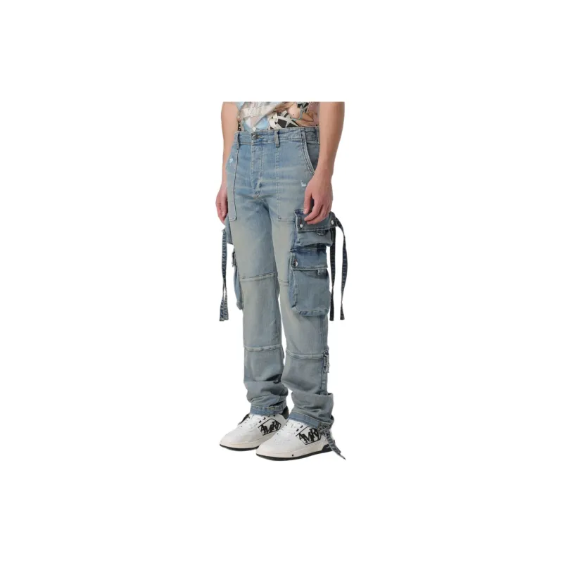 AMIRI Tactical Cargo Straight Jeans-3