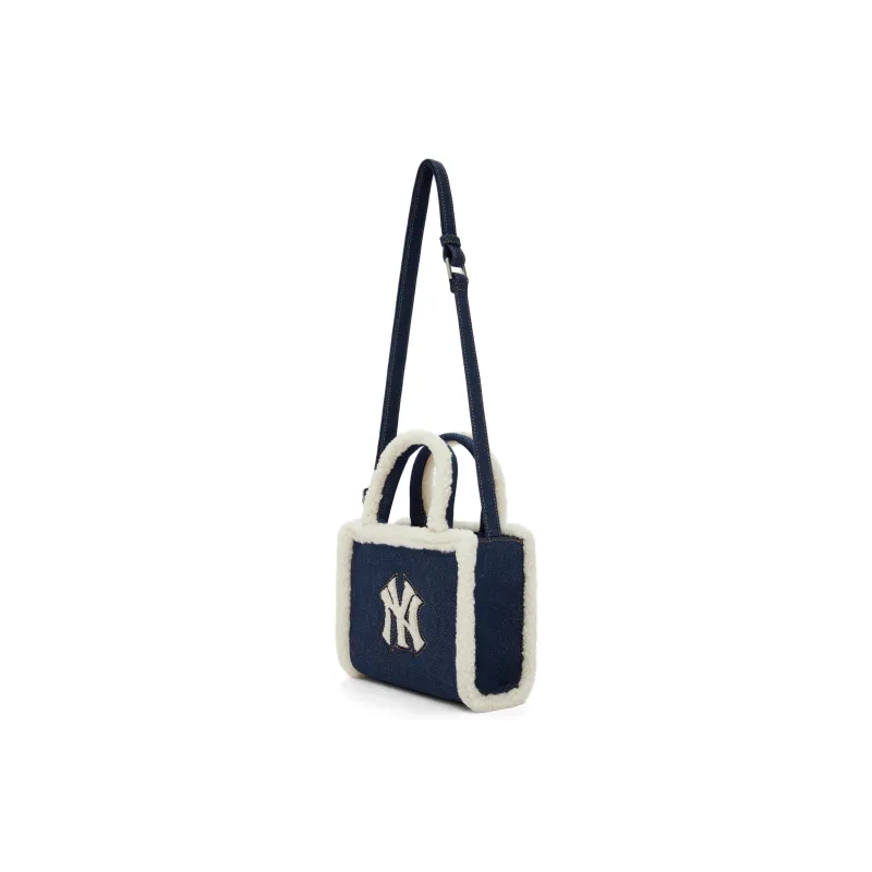 MLB   Tote Crossbody Bag Shoulder Bag Tote Bag Shopping Bag Handbag Regular Unisex Dark Marine Blue-4