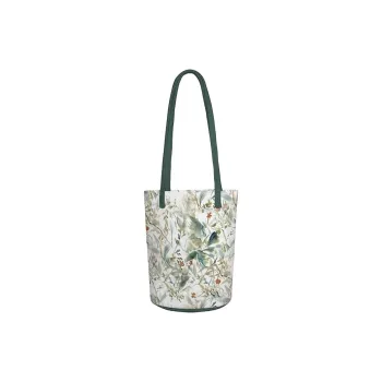 AOSONG Suede Tech Fabric Shoulder Bag Regular Unisex Rainy Aftermath Branches