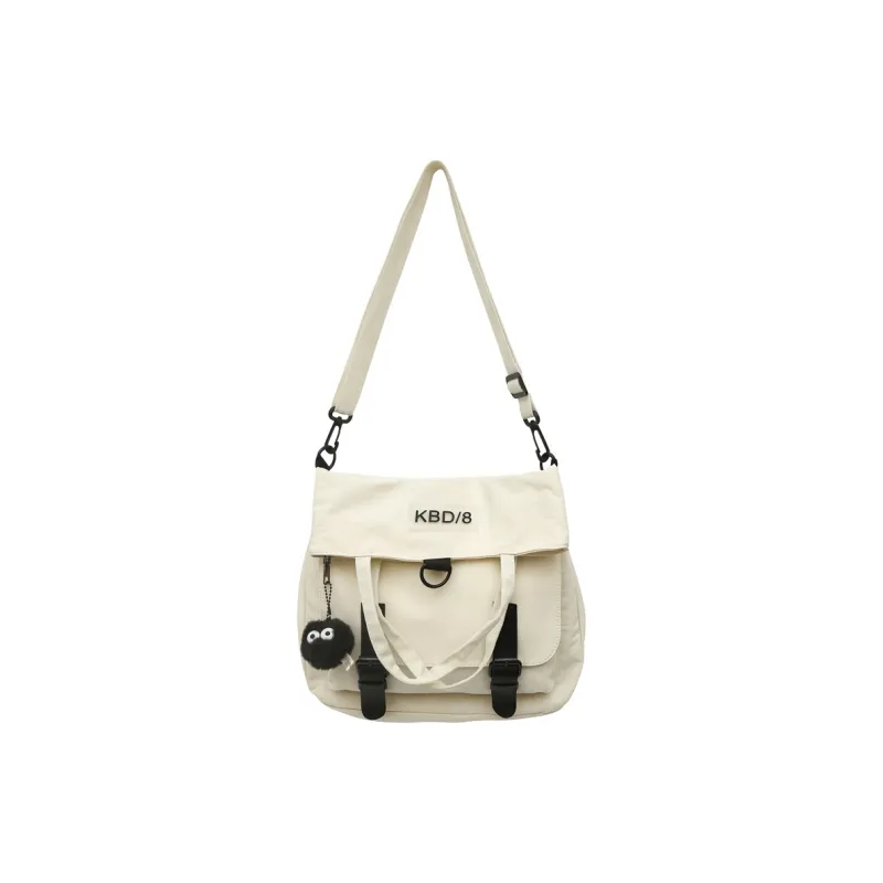 DCLOUD Nylon Crossbody Bag Unisex White/Black/Blue/Green/Orange-0