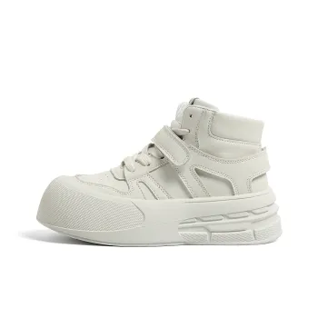 HUANQIU Coverage Anti Slip And Wear Resistant High Top Skateboard Shoes Women's