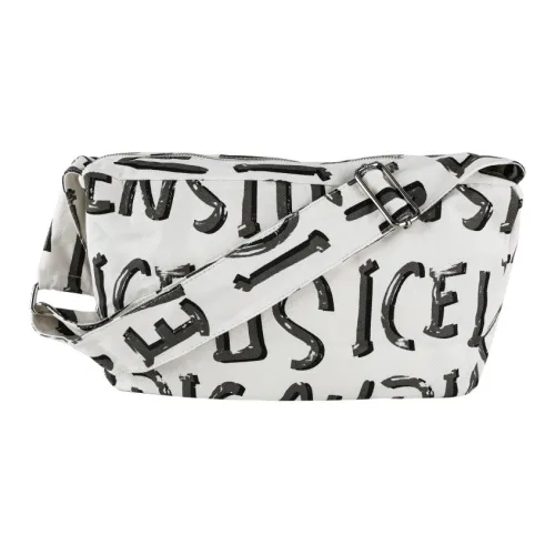 ALOENEY Canvas Bag, Shoulder Bag Large Size Unisex Multicolor