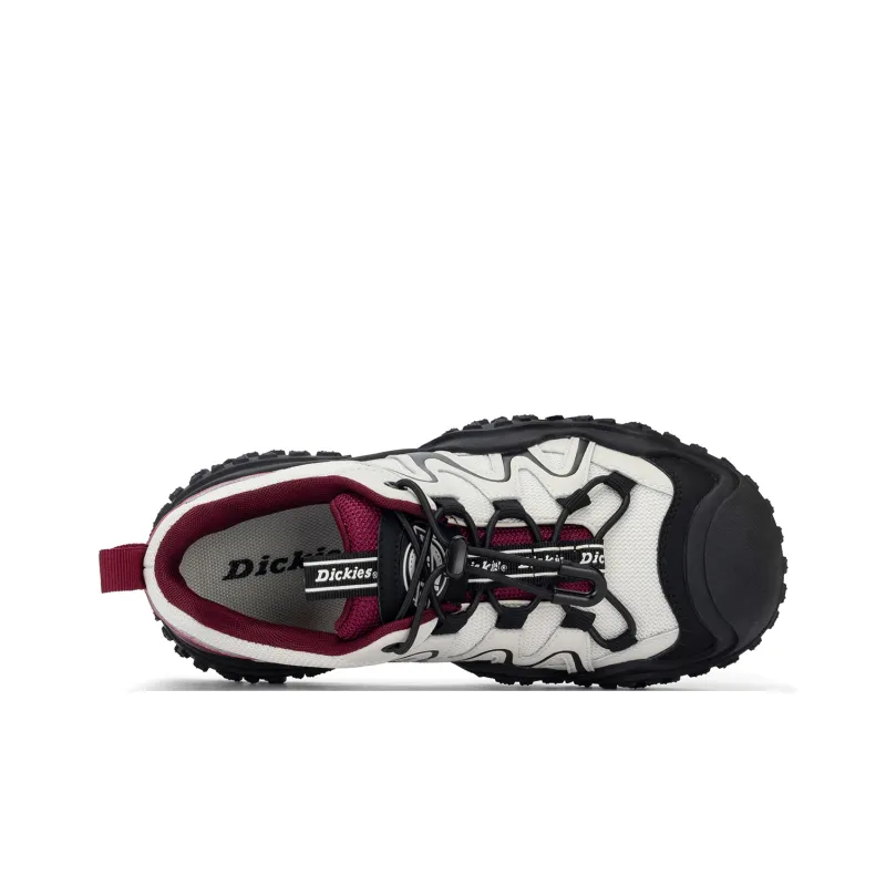 Dickies Wear-Resistant Low-Top Chunky Sneakers Women's Beige Red-3