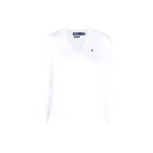 Polo Ralph Lauren Kimberly Cable Knitted V Neck Jumper