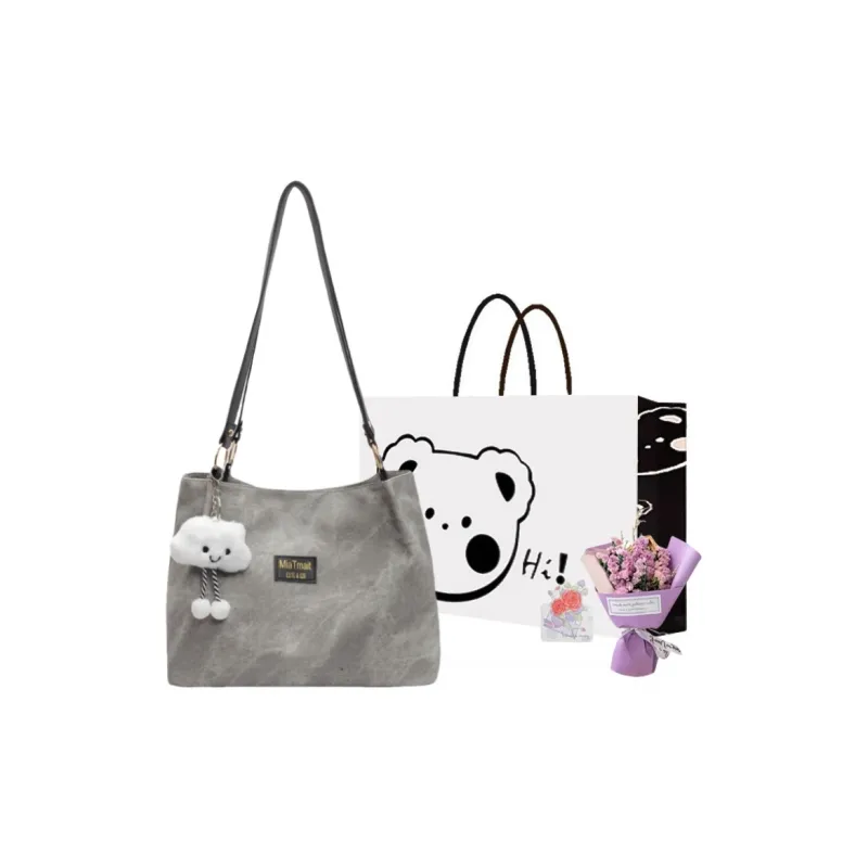 NX DOUGHNUT PU Tote Bag Shopping Bag Shoulder Bags Regular Unisex Multicolor-12