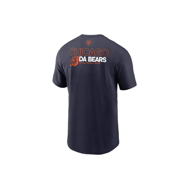 Nike x NFL Chicago Bears T-Shirt Men's Marine Blue-1