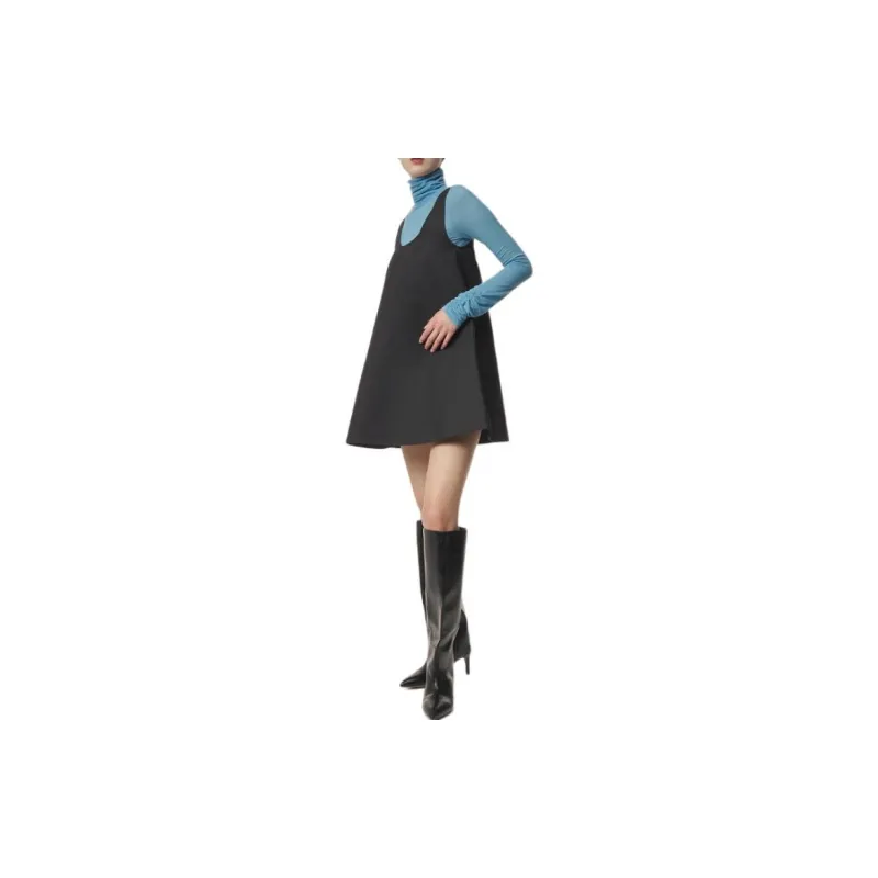 MARNI Sleeveless Dress Women's Black-3