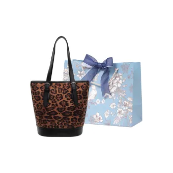 REDOO PU Tote Bag Shoulder Bag Regular Unisex Black/Brown/Coffee