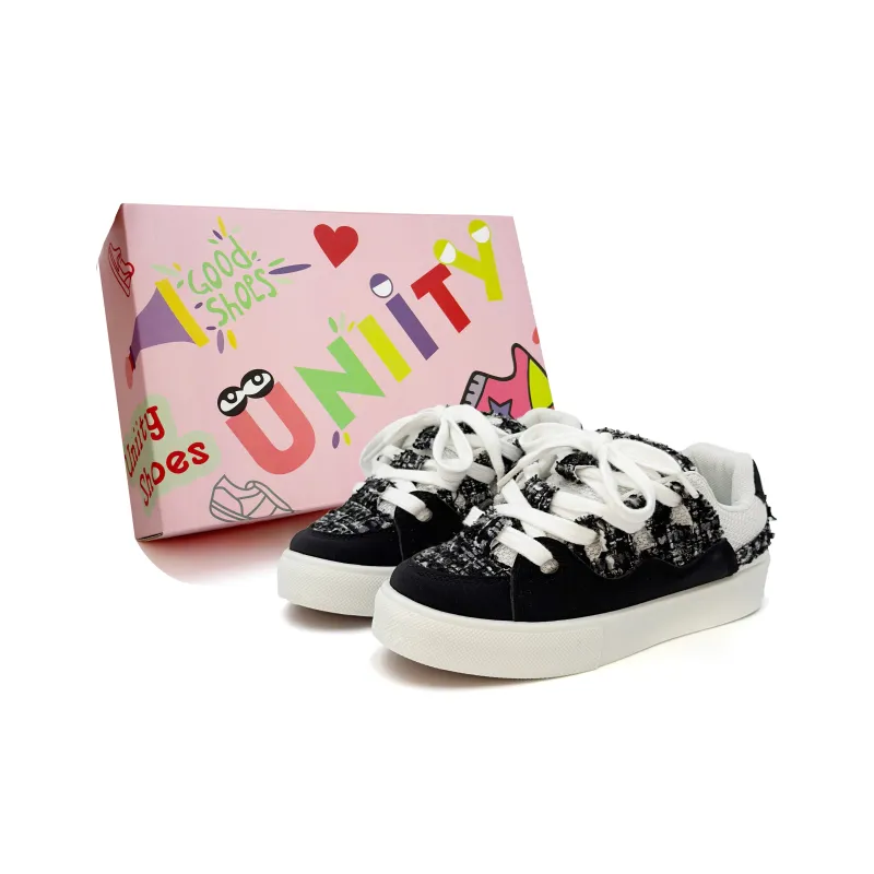 UNIITY Wear-Resistant Low-Top Skateboard Shoes Women's-10